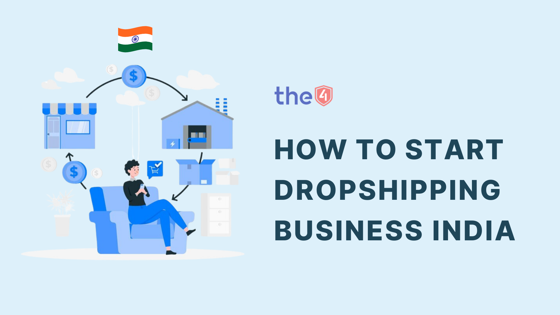 How to Start Dropshipping Business in India for FREE – The4 Official Site