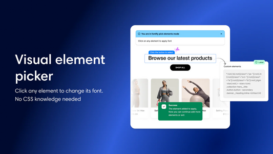 Fontify: Google & Custom Fonts