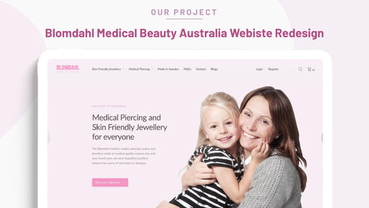 Blomdahl Medical Beauty Australia Webiste Redesign - The4™ Free & Premium Shopify Theme