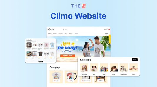 How The4's Web Design Services Revolutionized the Climo Website