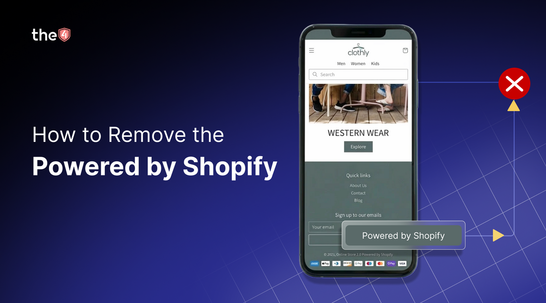 remove powered by shopify