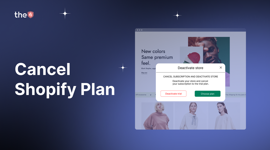 cancel shopify plan
