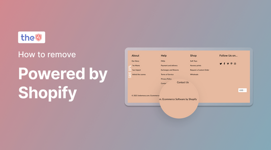 How to Remove the “Powered by Shopify” from Website