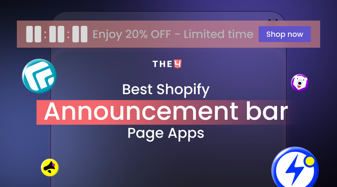 9+ Best Shopify Announcement Bar Apps Reviewed for 2025