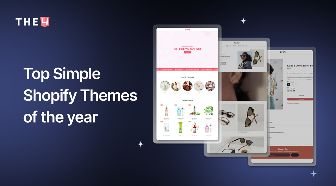 Top Simple Shopify Themes of the Year