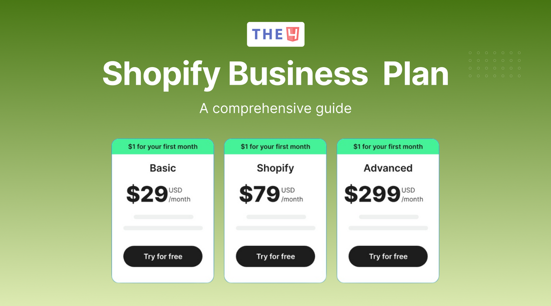 Shopify Business Plan: A Comprehensive Guide 2026