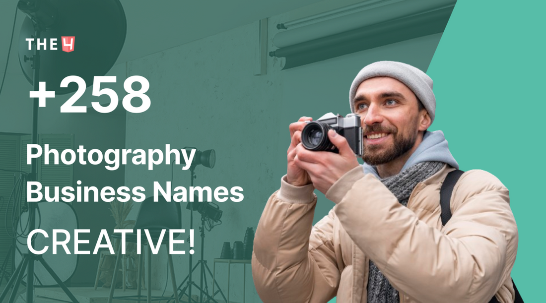 [+258] Unique Photography Business Name Ideas for 2025
