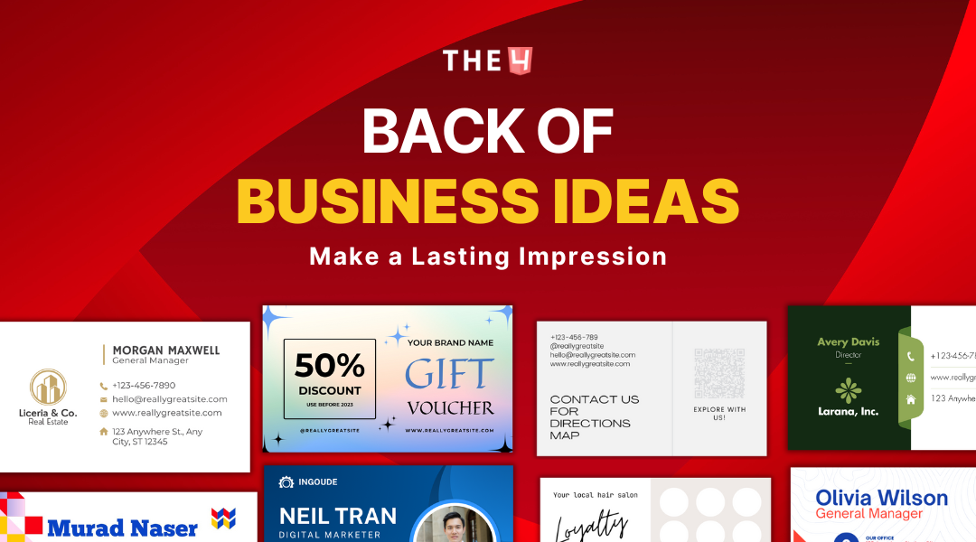 [19+] Unique Back Of Business Card Ideas to Make a Lasting Impression