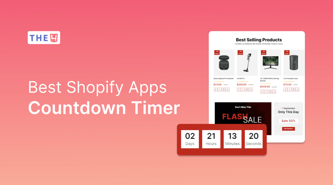 Essential Countdown Timer Bar - Flash Sale Countdown Timer