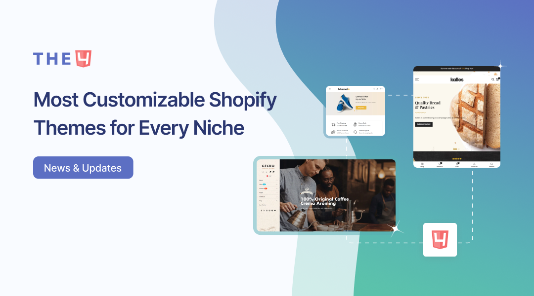 13 Most Customizable Shopify Themes for a Unique Store