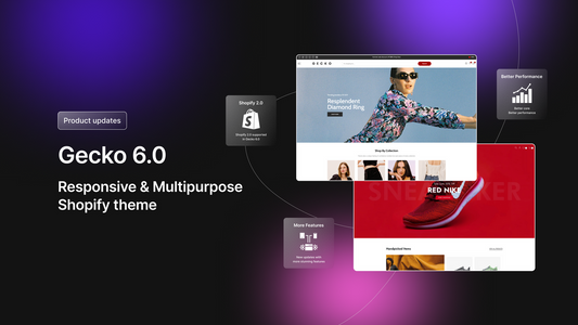 Gecko 6.0 Shopify Theme Release| December Updates & Insights
