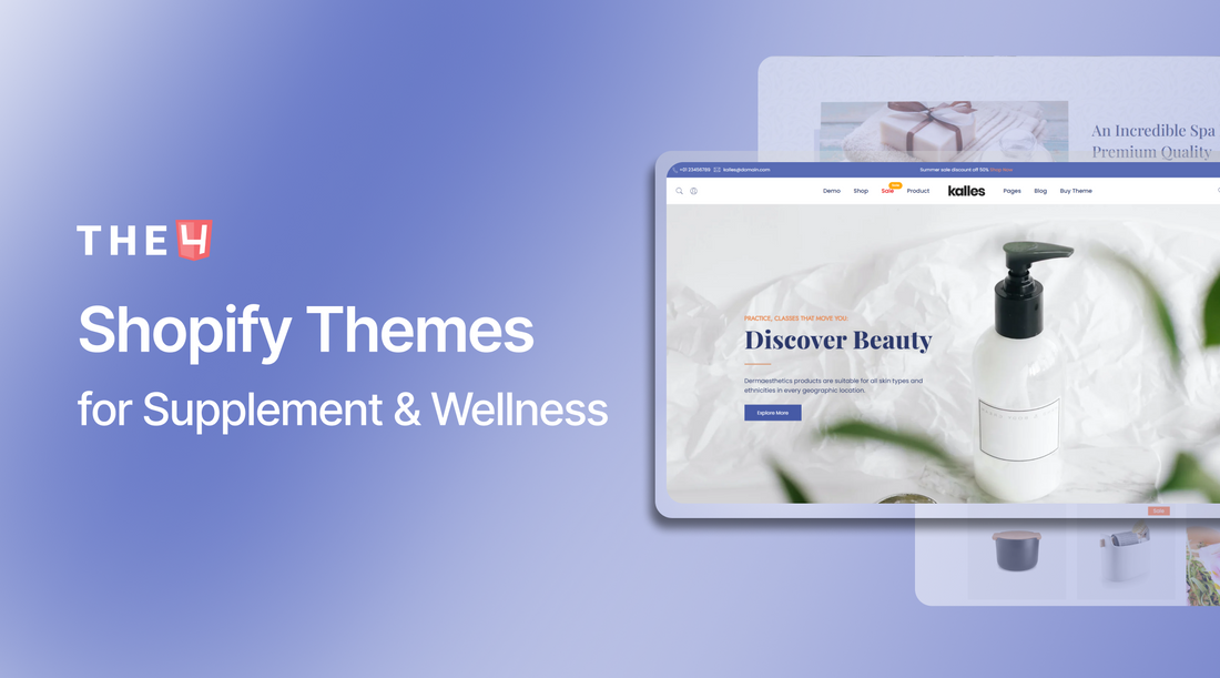 Best Shopify Themes for Supplement and Wellness Stores