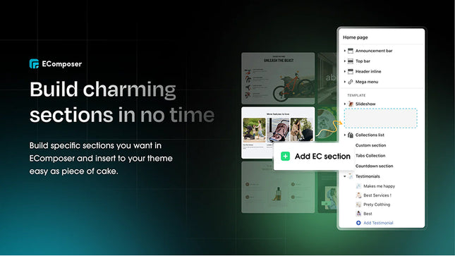 EComposer Landing Page Builder