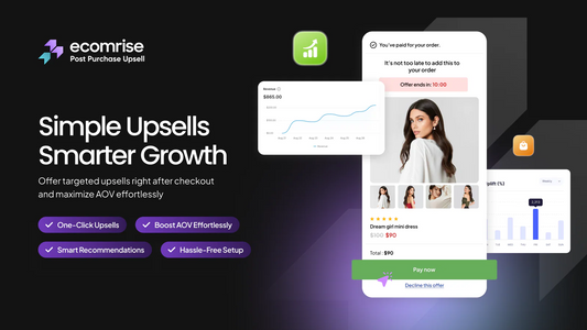 EcomRise Post Purchase Upsell