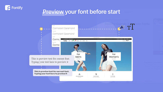 Fontify: Google & Custom Fonts