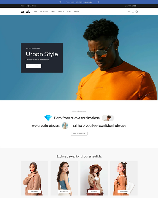 Arrok Shopify Theme