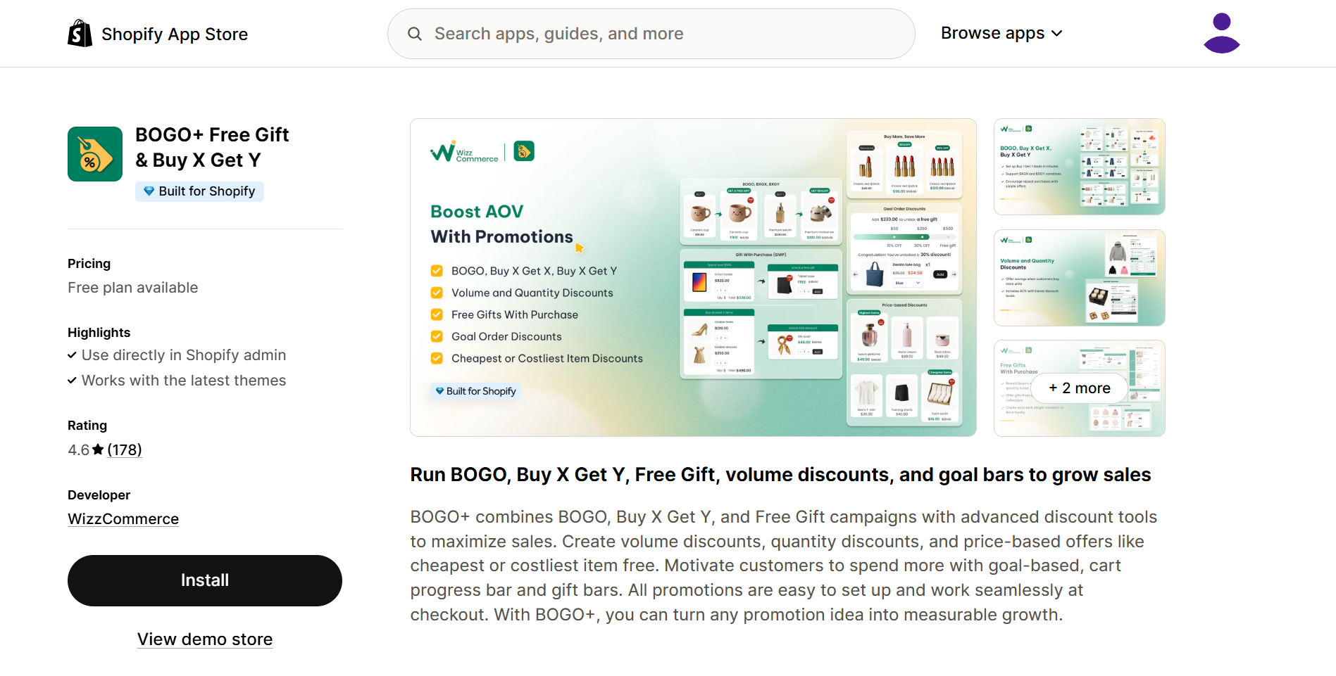 BOGO+ Free Gift & Buy X Get Y