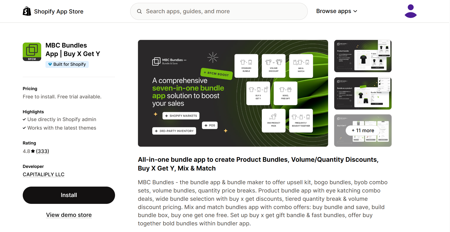 MBC Bundles App | Buy X Get Y