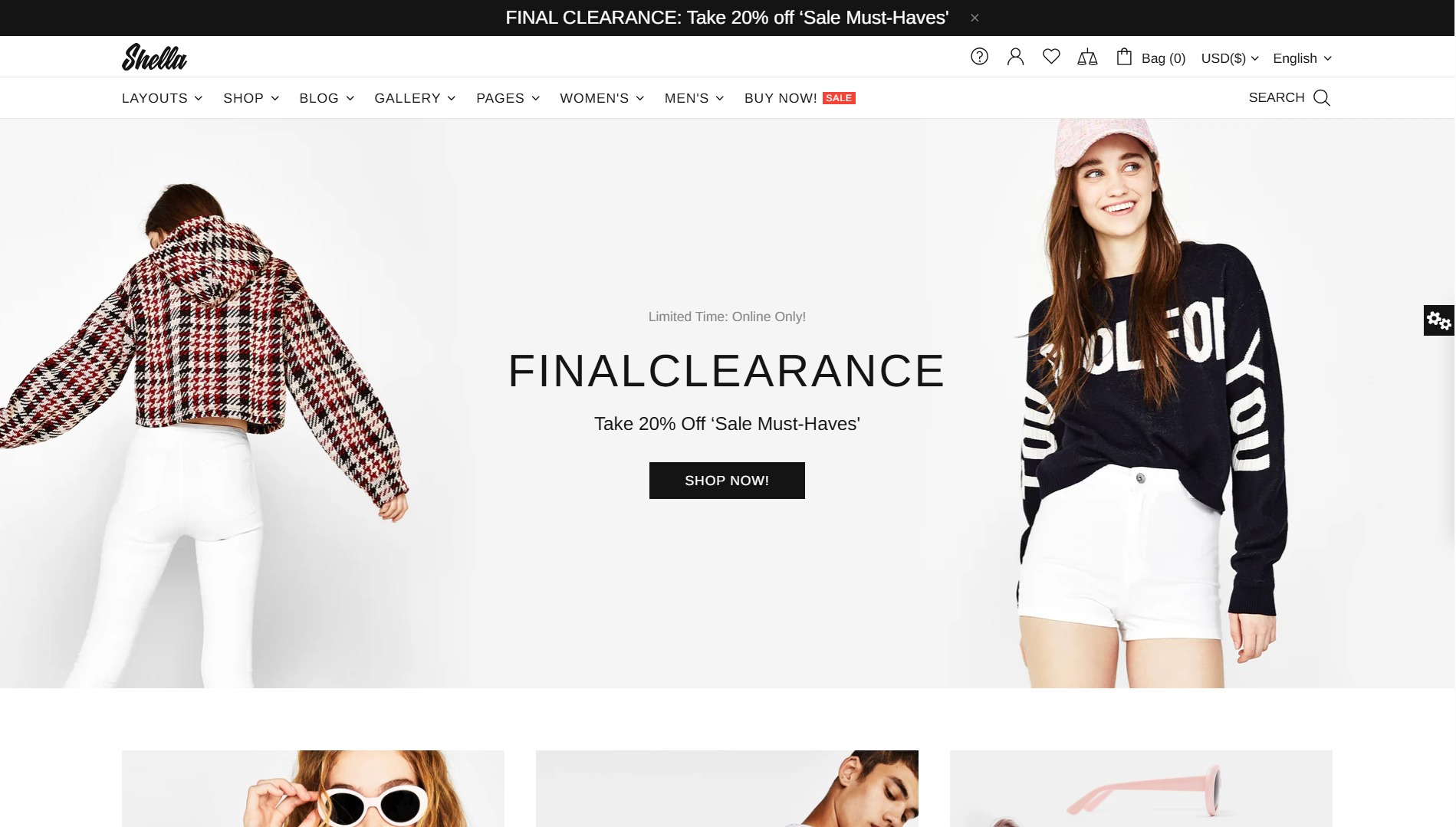 Shella shopify theme